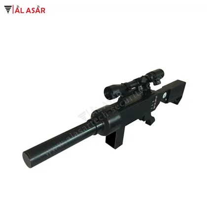 소총 모양 무인 항공기 방해기